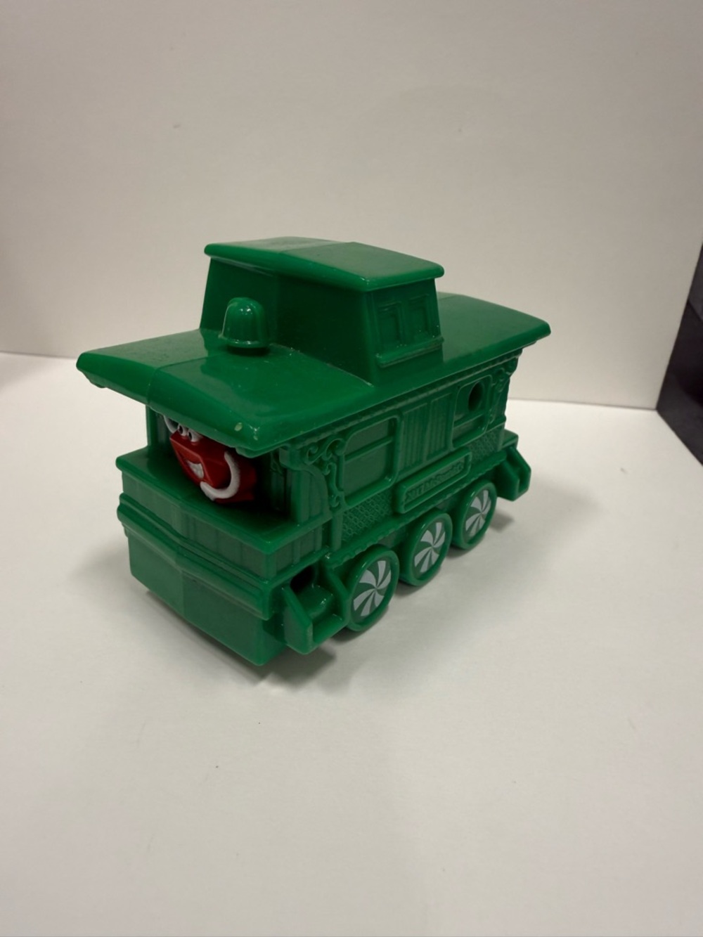 Green Kids Toy Train Engine Figure - Classic Play Locomotive